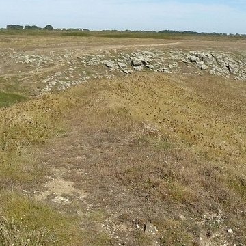Camp gaulois de la pointe de Kervédan à Groix Île de