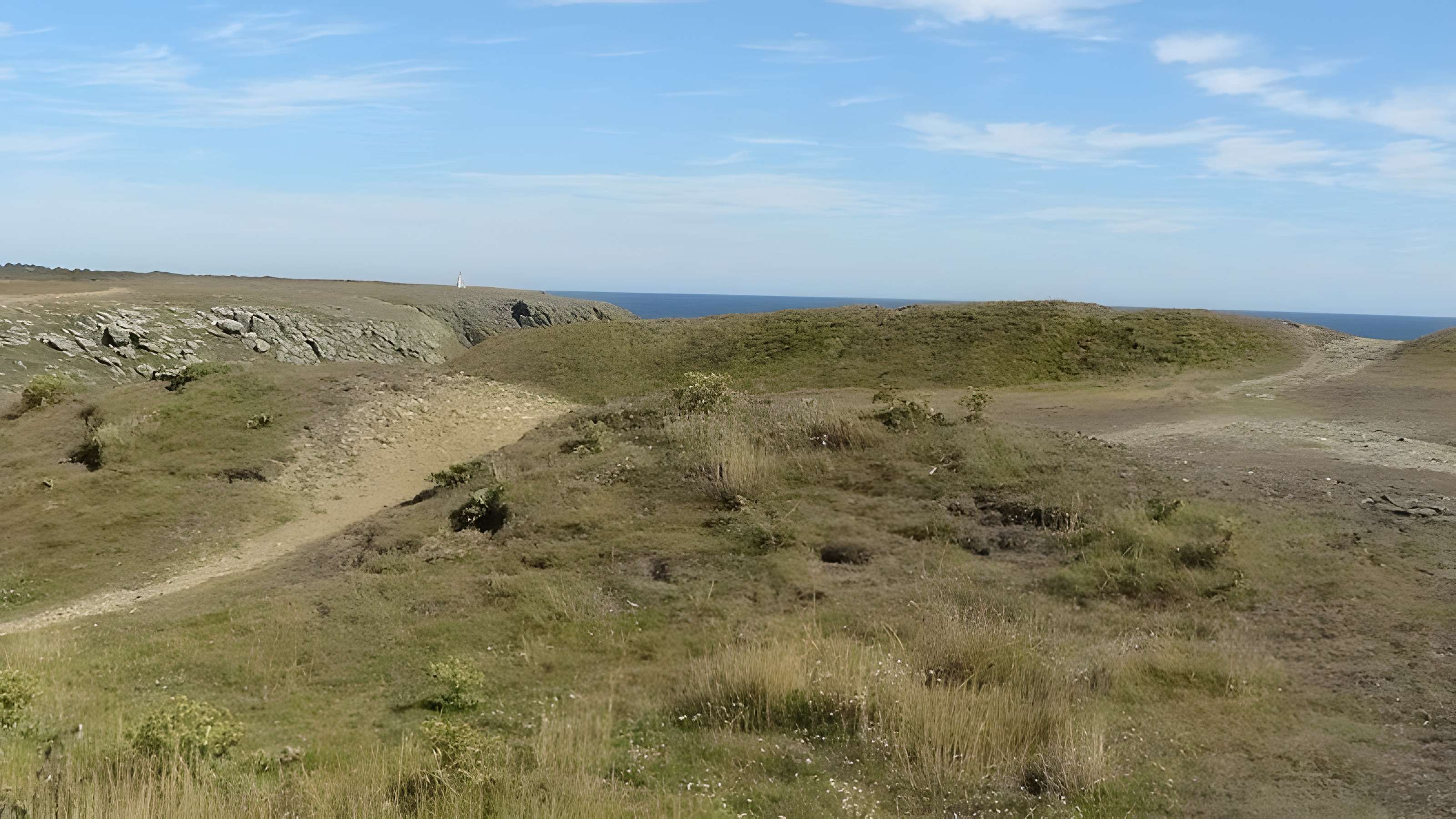 Camp gaulois de la pointe de Kervédan à Groix (Île de)