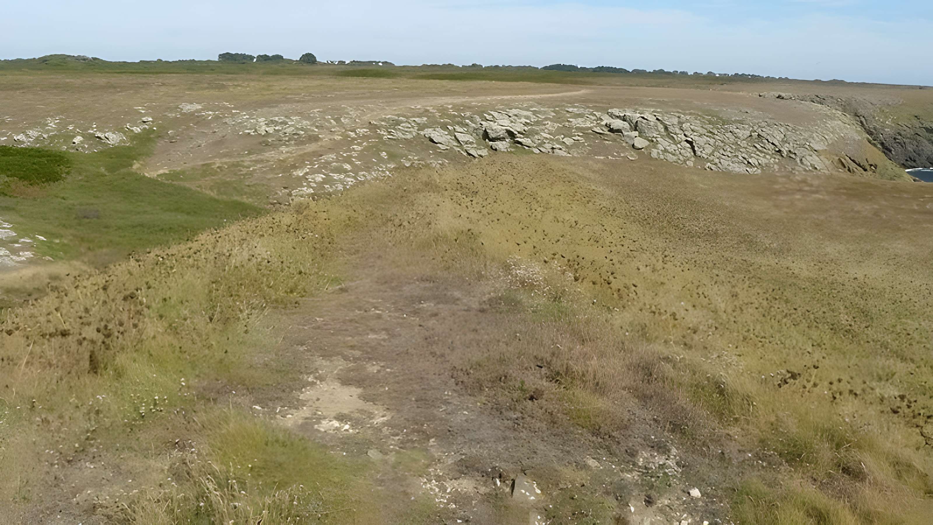 Camp gaulois de la pointe de Kervédan à Groix (Île de)