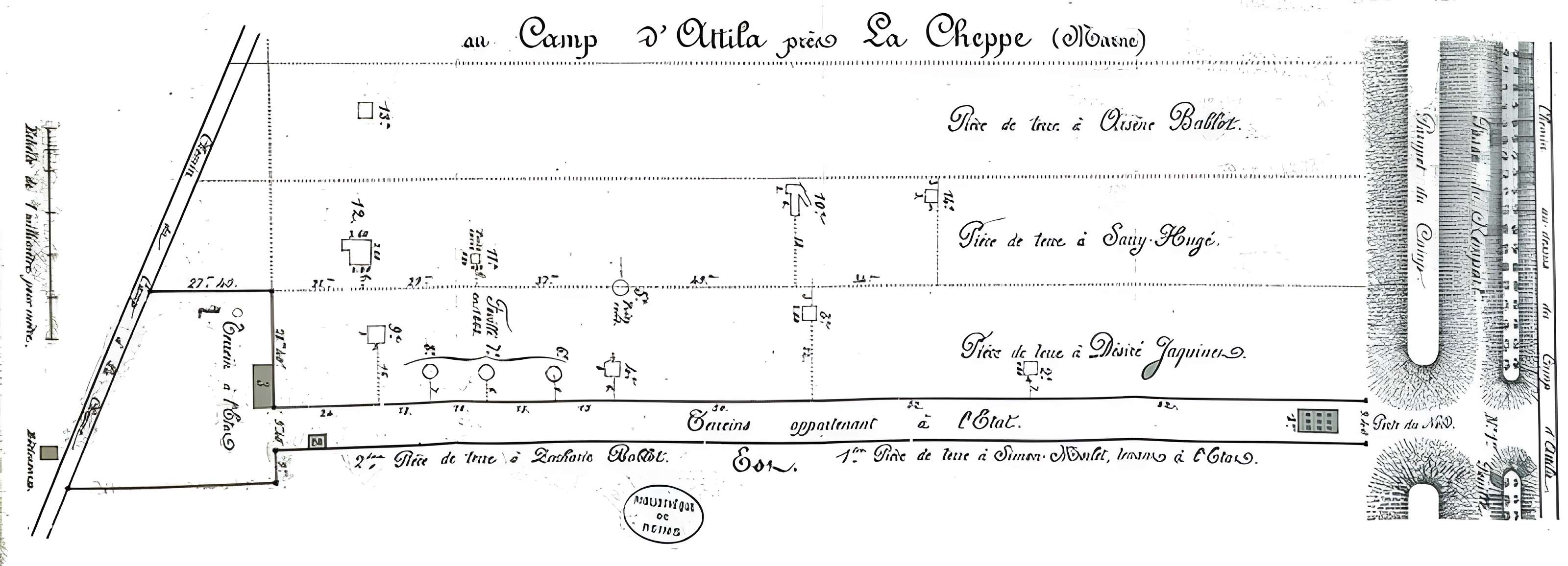Camp romain de La Cheppe