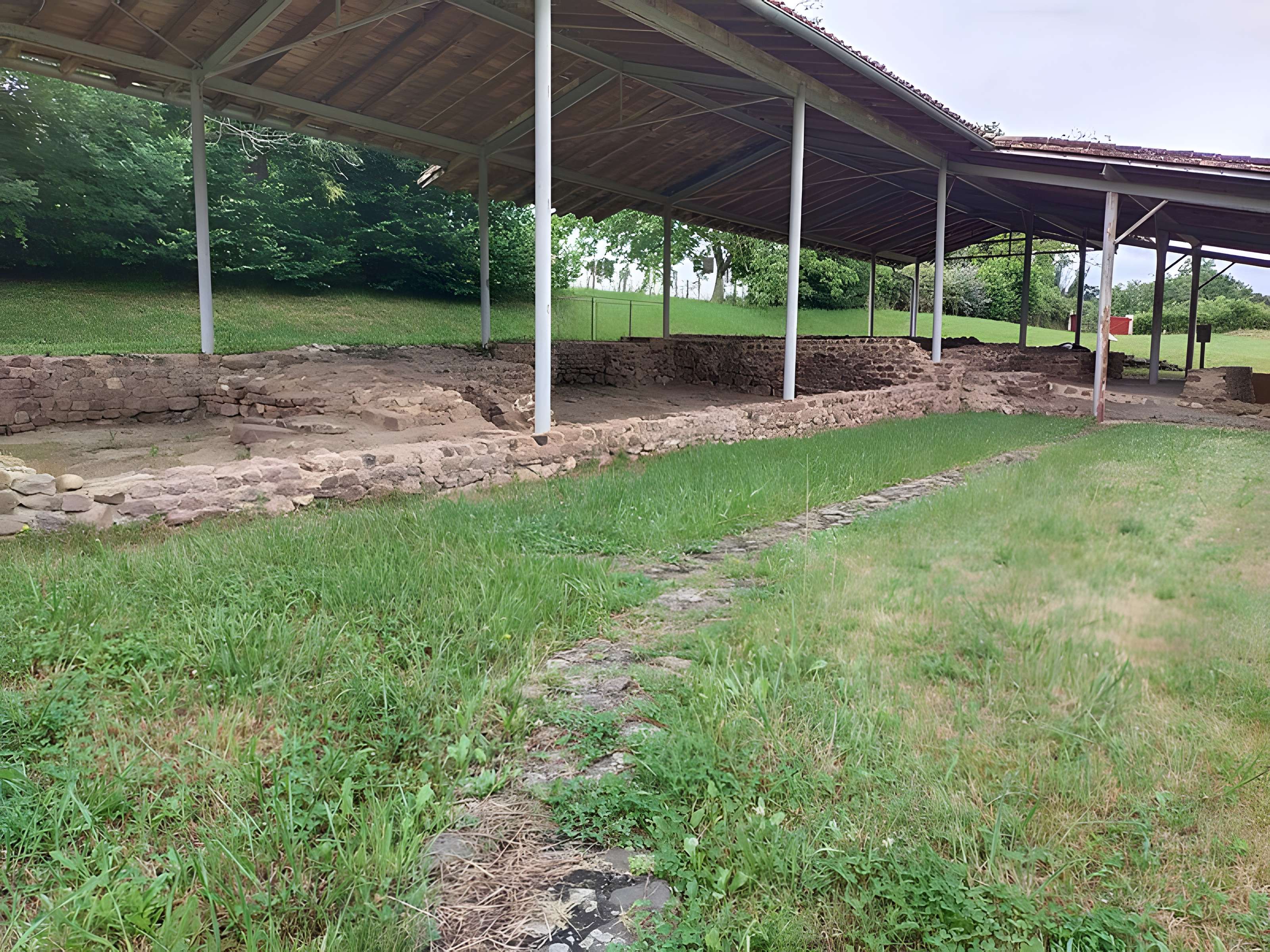 Camp romain et vicus routier à Saint-Jean-le-Vieux