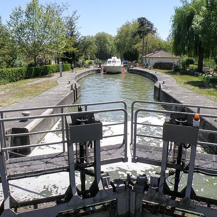 Photo de Canal du Midi : Écluse de Castanet