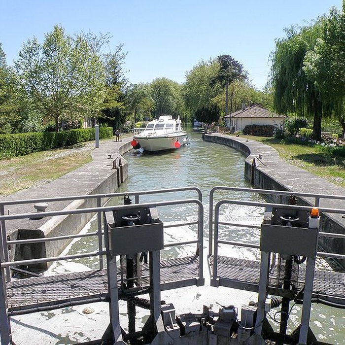 Photo de Canal du Midi : Écluse de Castanet