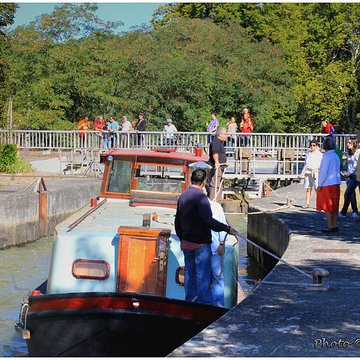 Canal du Midi : Écluse de Castanet