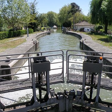 Canal du Midi : Écluse de Castanet