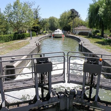Canal du Midi : Écluse de Castanet