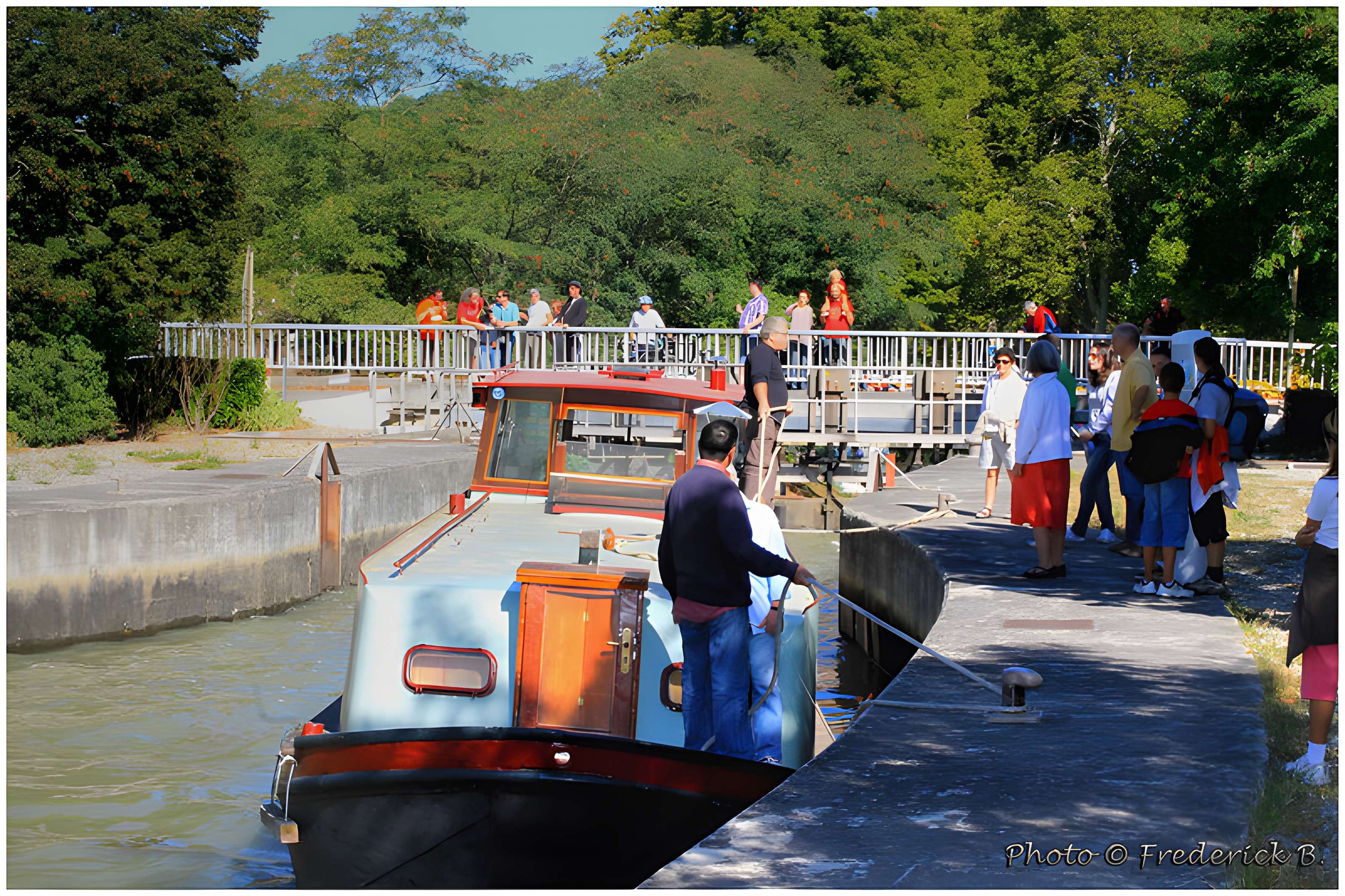 Canal du Midi : Écluse de Castanet