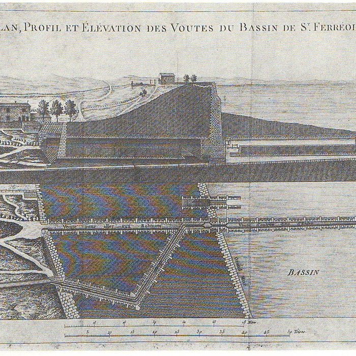 Photo de Canal du Midi : Écluse quadruple Saint-Roch