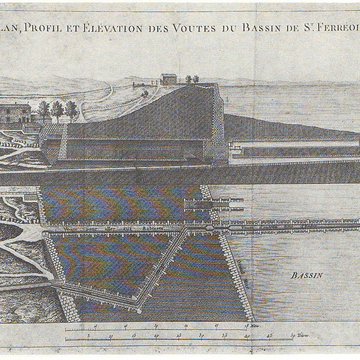 Canal du Midi : Écluse quadruple Saint-Roch