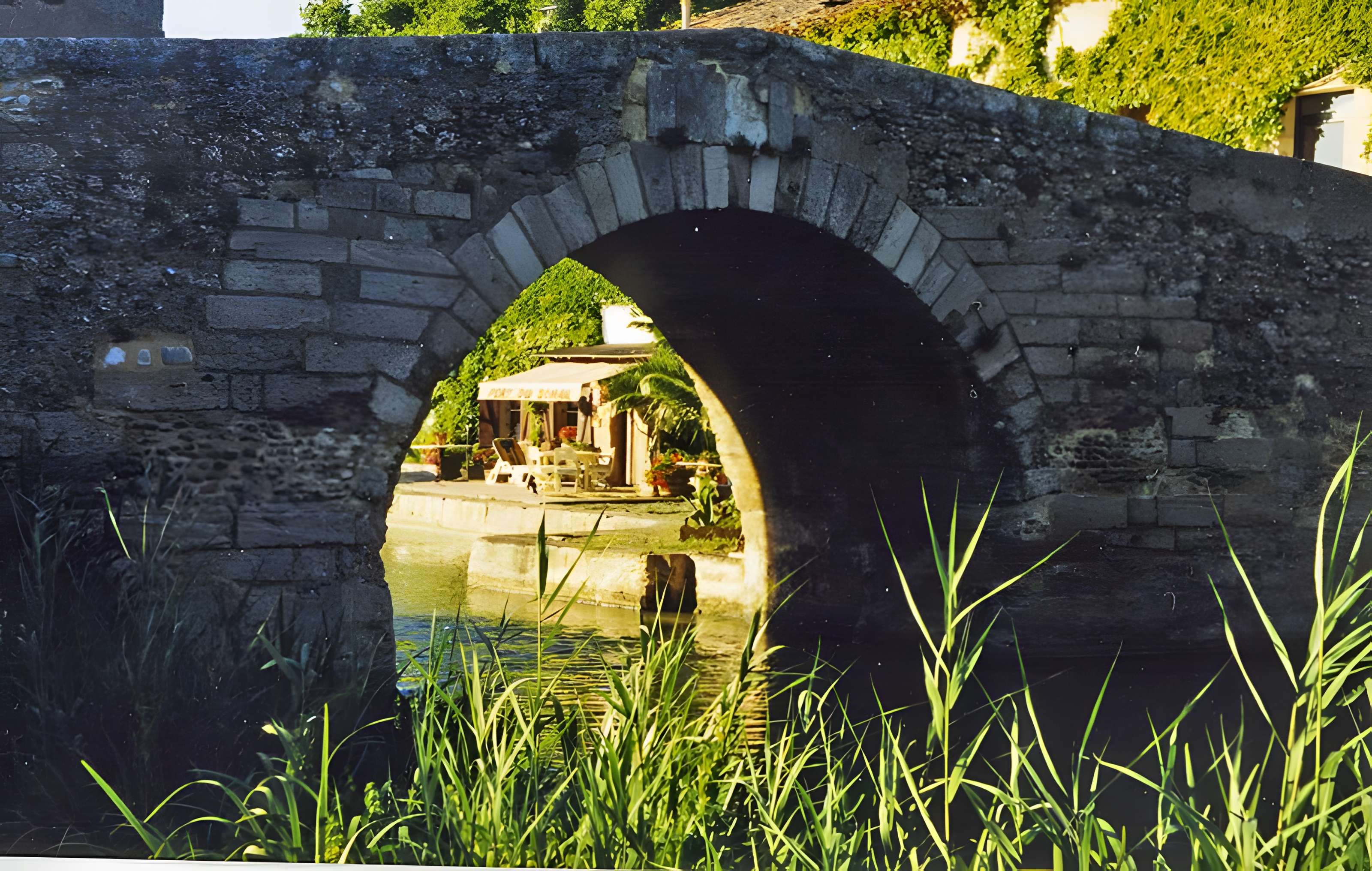 Canal du Midi : Écluse quadruple Saint-Roch