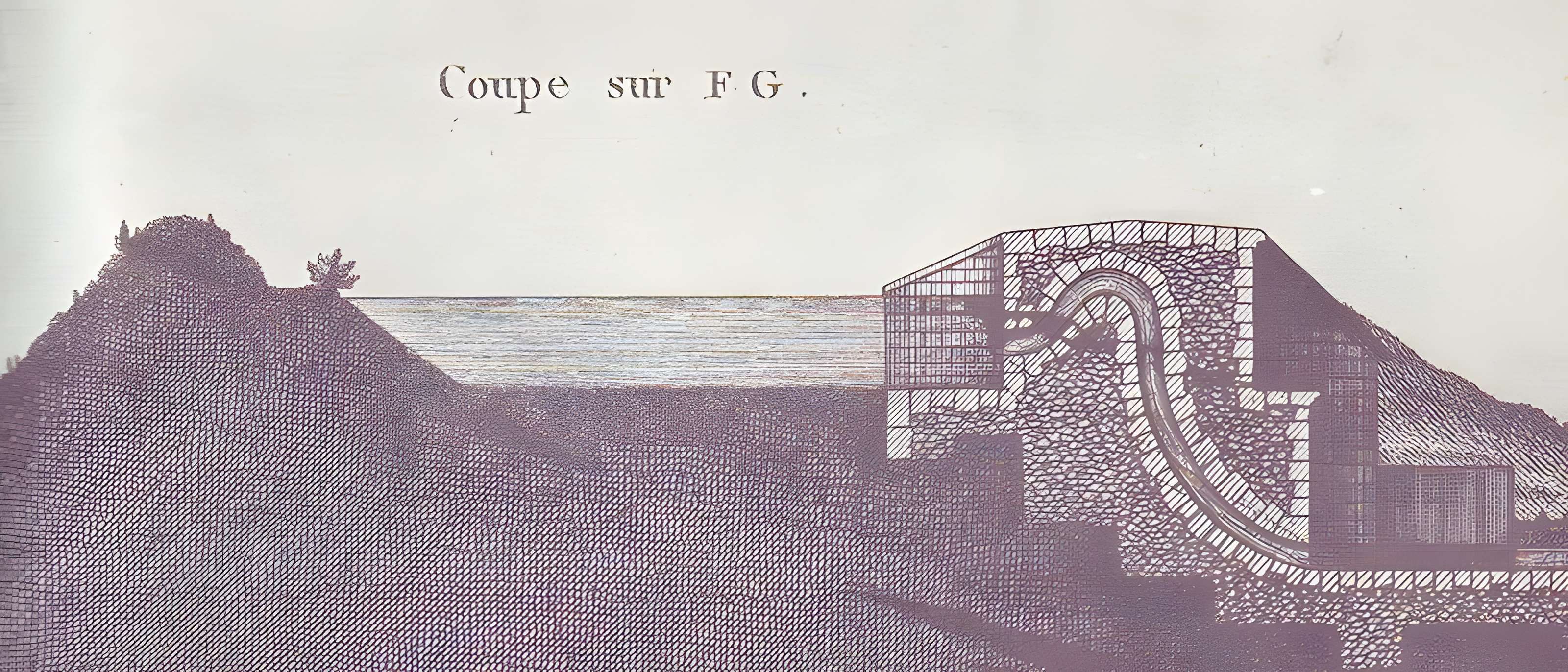 Canal du Midi : Écluse quadruple Saint-Roch