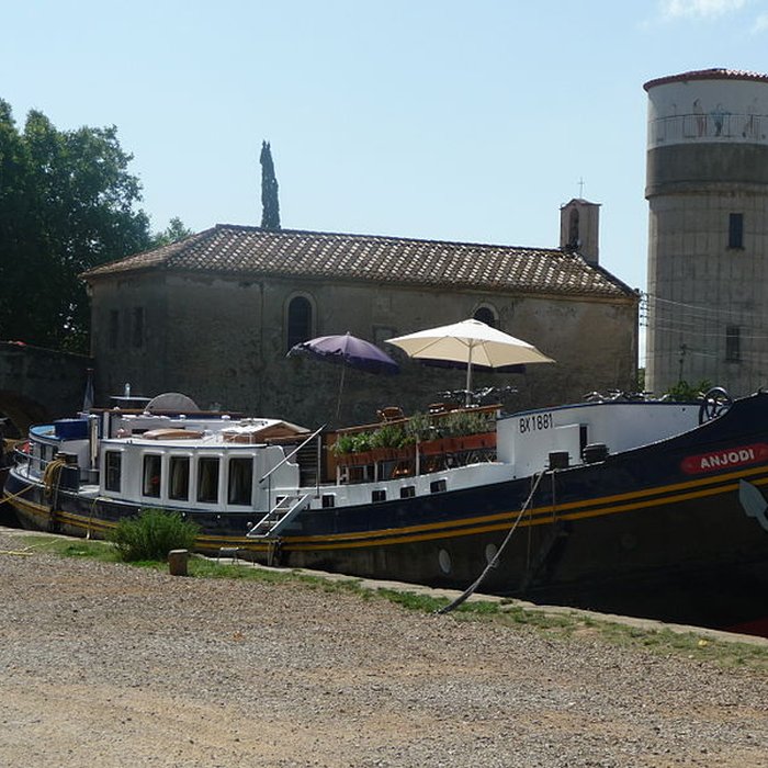 Photo de Canal du Midi : hameau du Somail également sur commune de Saint-Nazaire-dAude