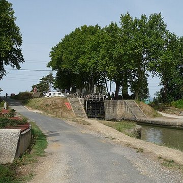 Canal du Midi : Ouvrages sur la rivière Ognon