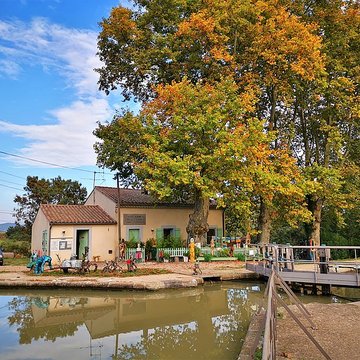Canal du Midi : Ouvrages sur la rivière Ognon