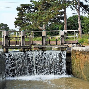 Canal du Midi : Ouvrages sur la rivière Ognon