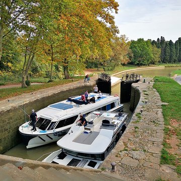 Canal du Midi : Ouvrages sur la rivière Ognon