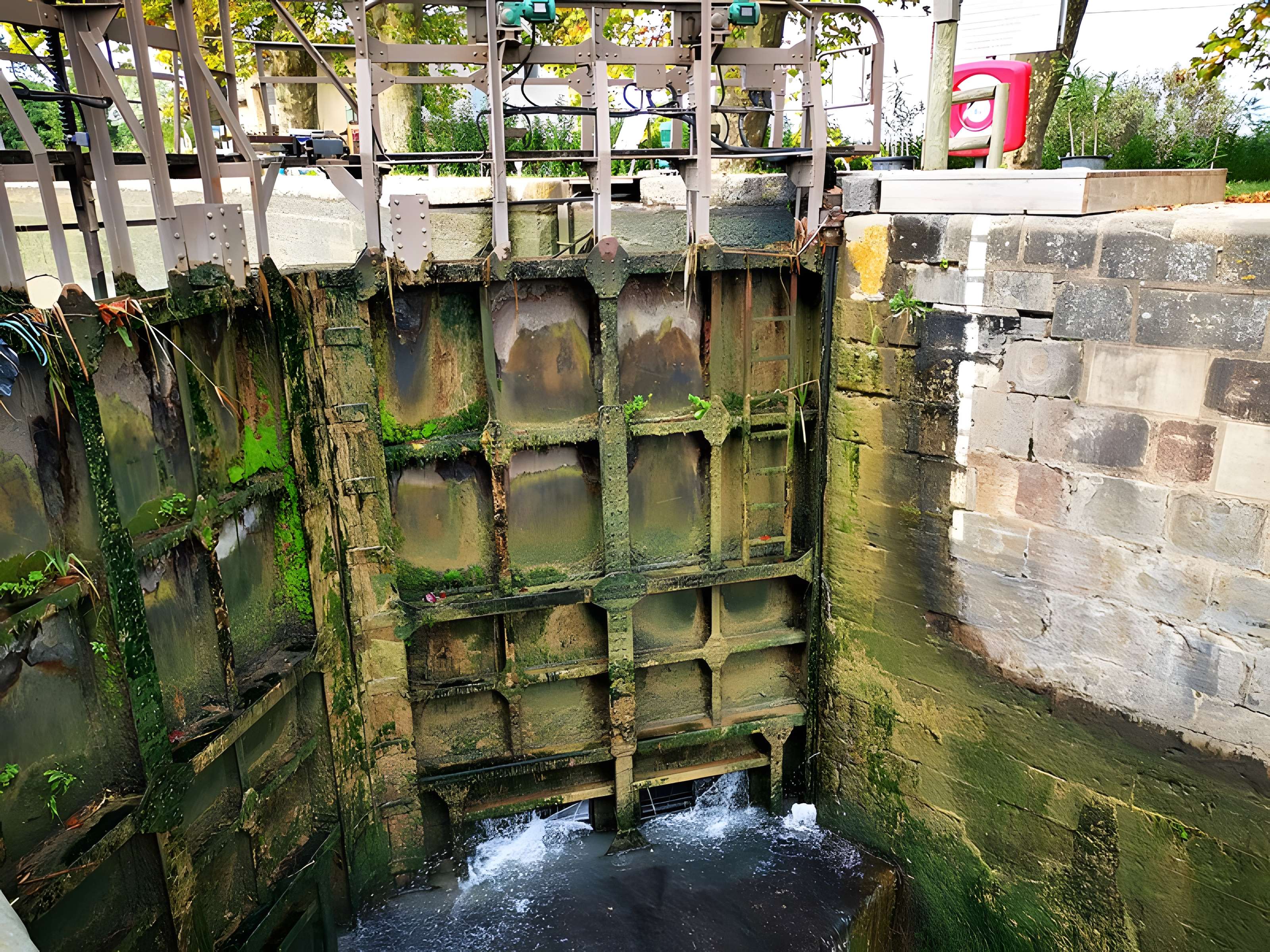 Canal du Midi : Ouvrages sur la rivière Ognon