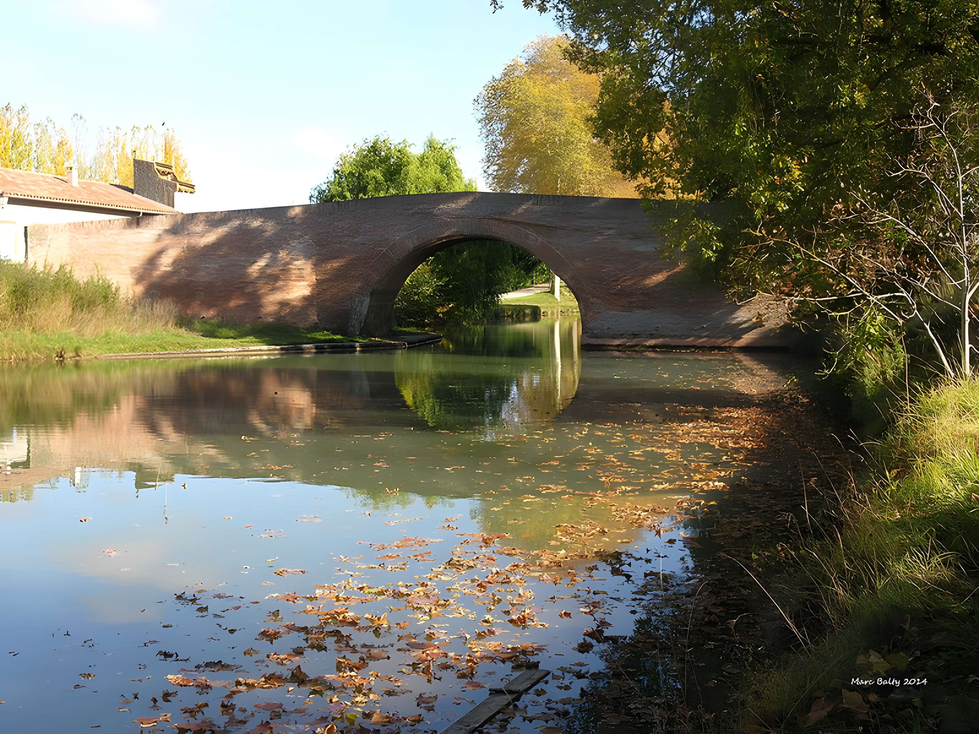 Canal du Midi : Pont d'En Serny