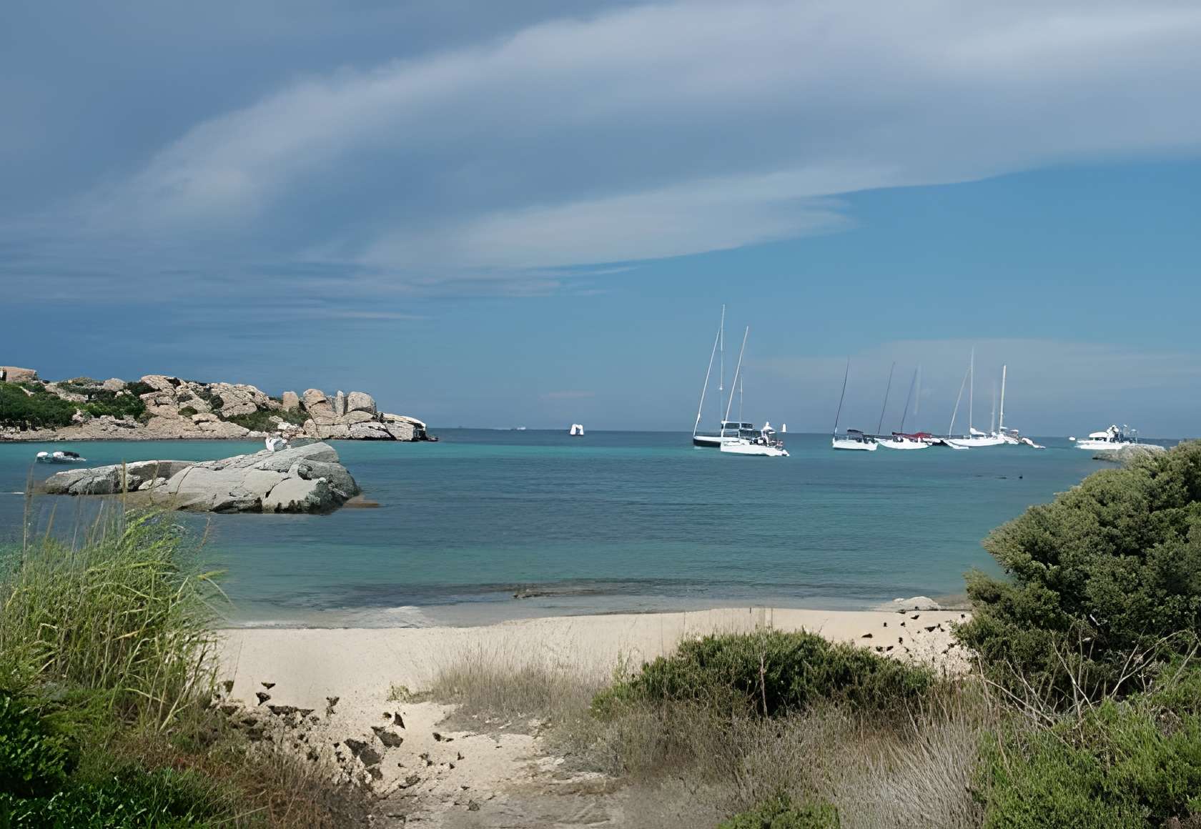Carrière romaine de l'île de Cavallo à Bonifacio 
