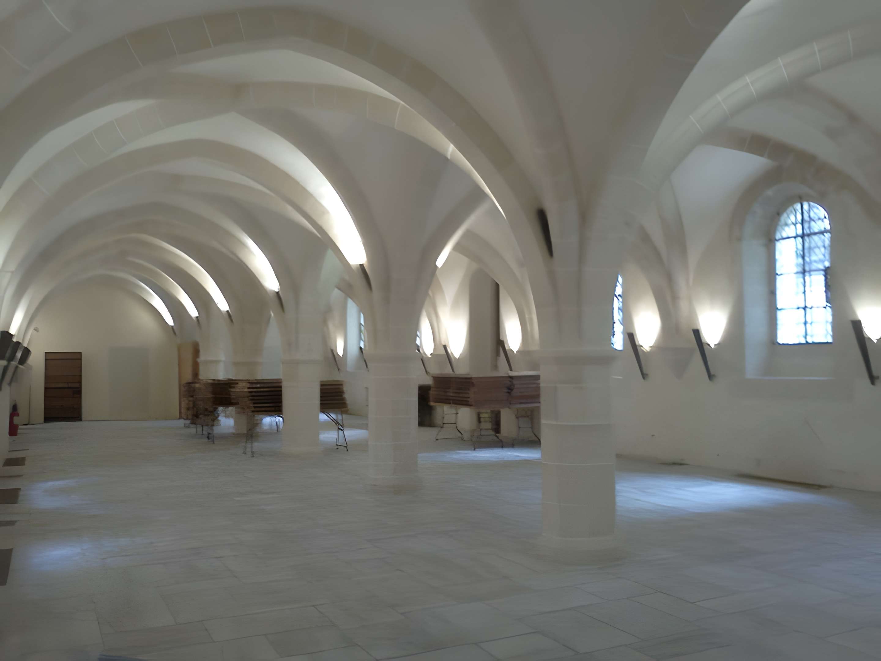 Cellier de l'abbaye de Clairvaux à Dijon