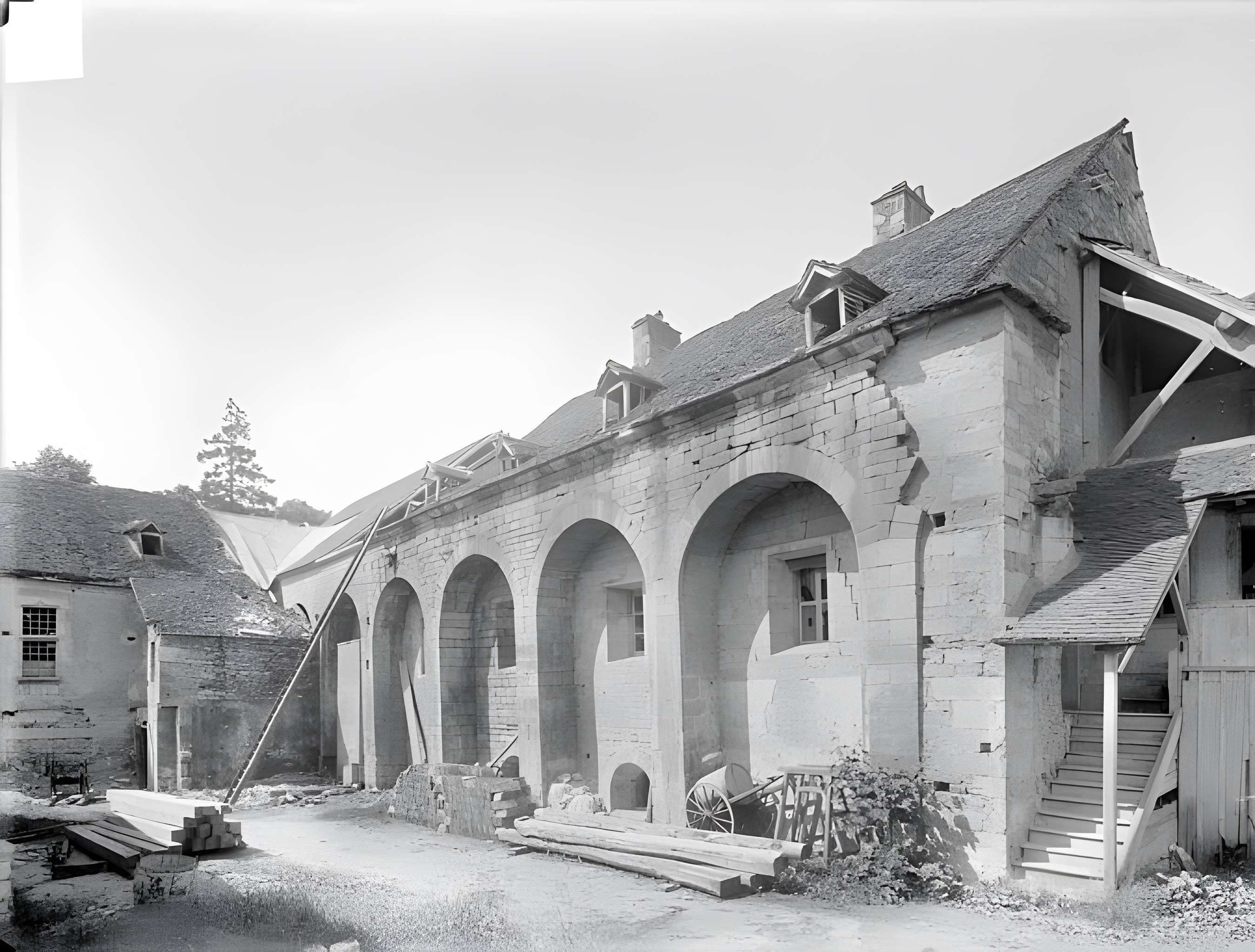 Cellier de l'abbaye de Clairvaux à Dijon