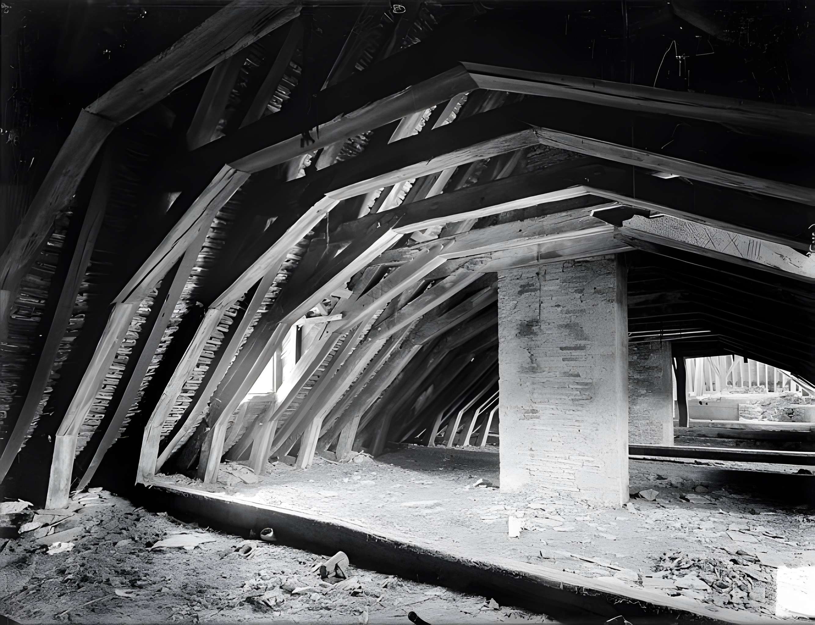 Cellier de l'abbaye de Clairvaux à Dijon