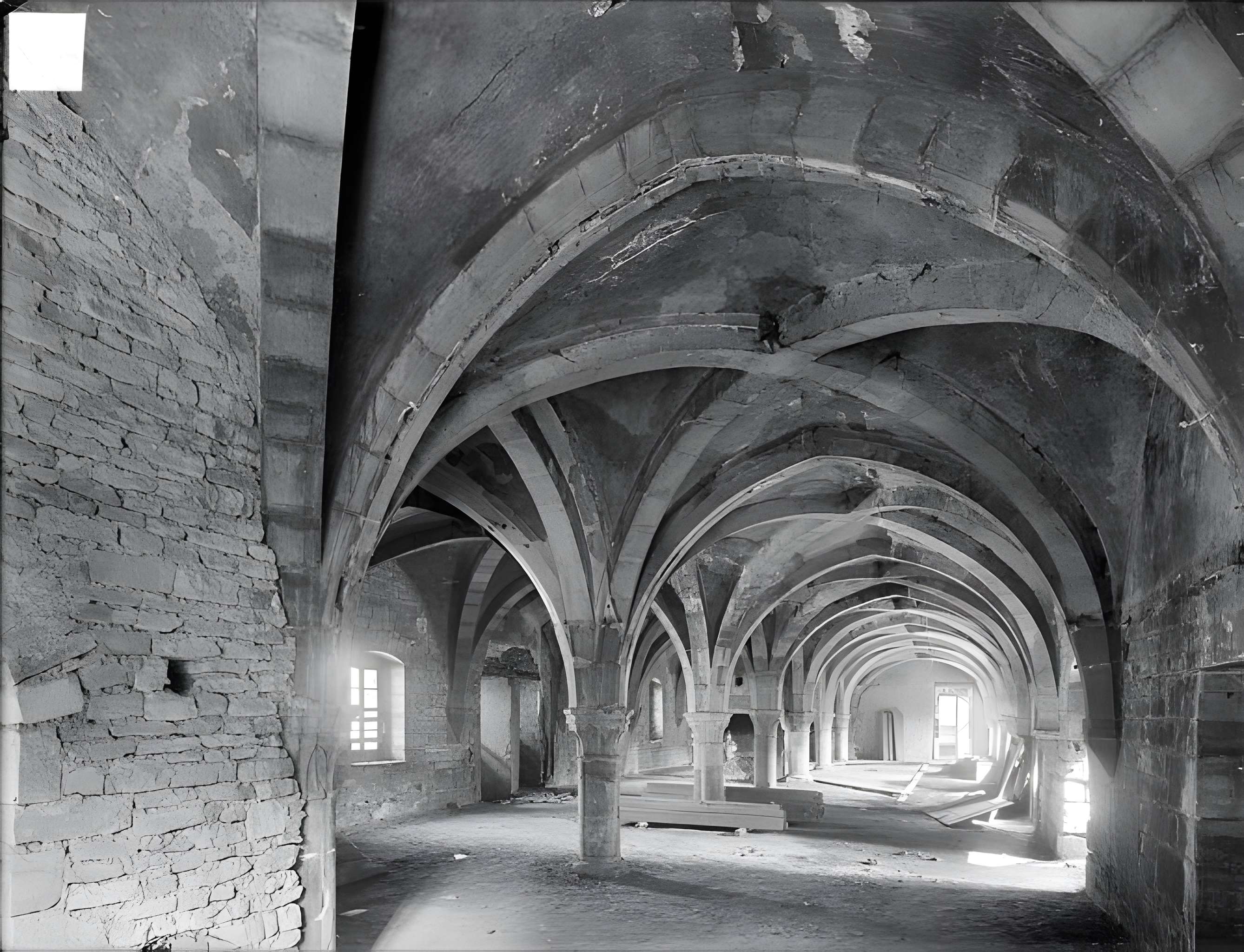 Cellier de l'abbaye de Clairvaux à Dijon