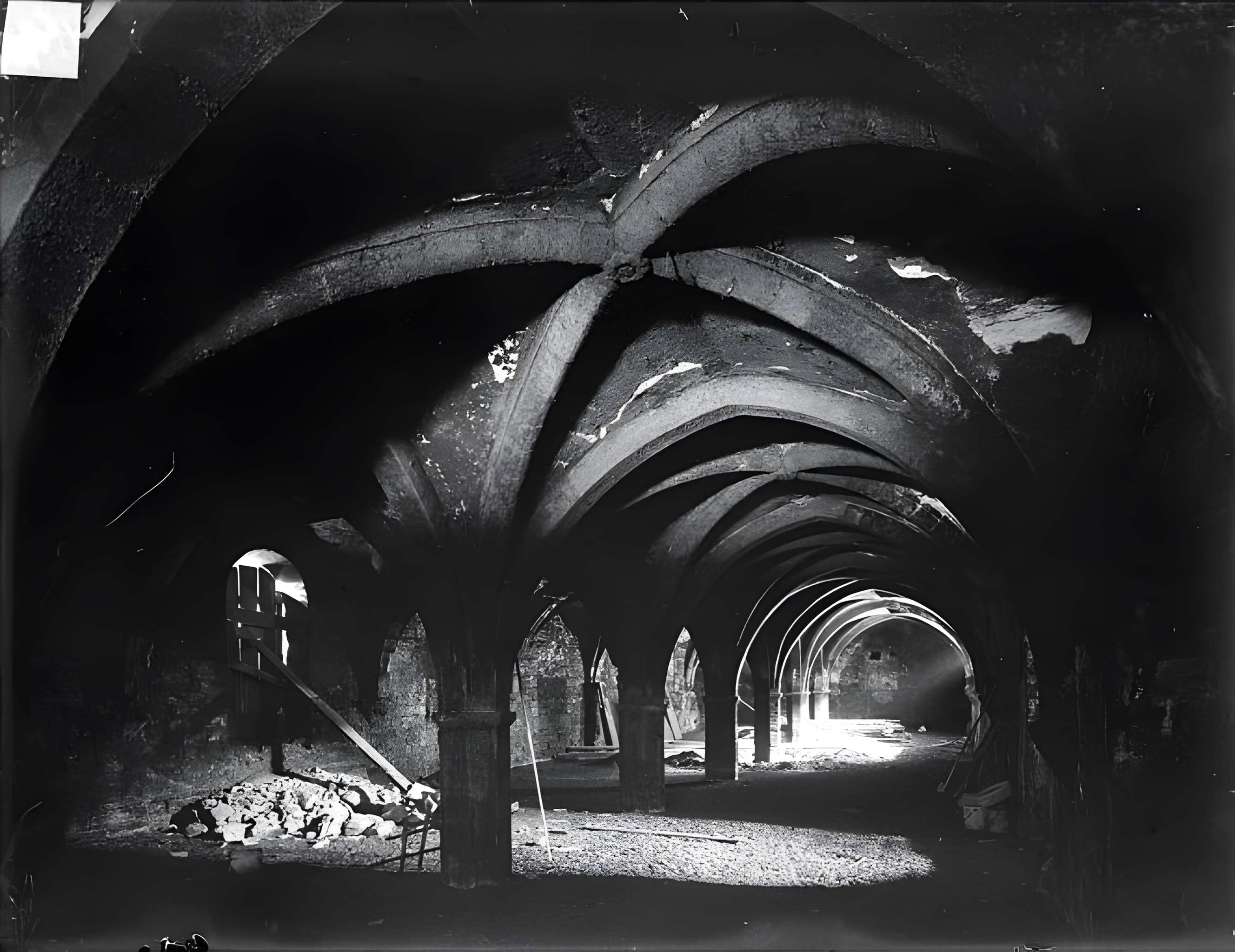 Cellier de l'abbaye de Clairvaux à Dijon