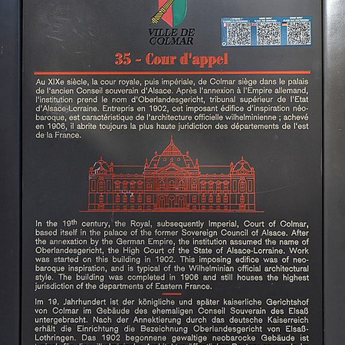 Photo de Cour dappel de Colmar