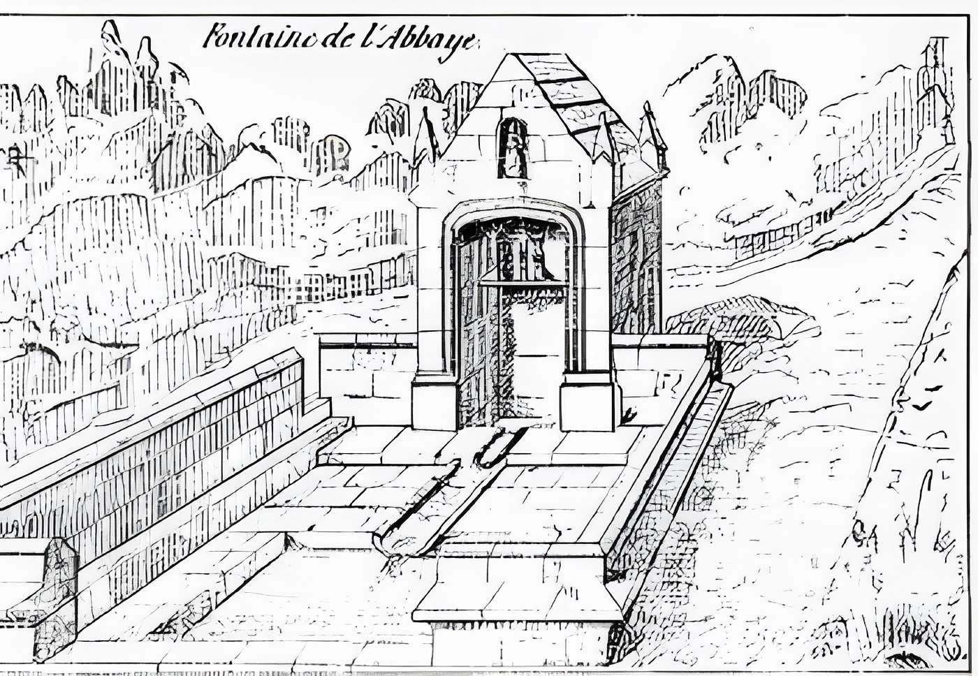 Chapelle et fontaine Notre-Dame-des-Fontaines de Daoulas