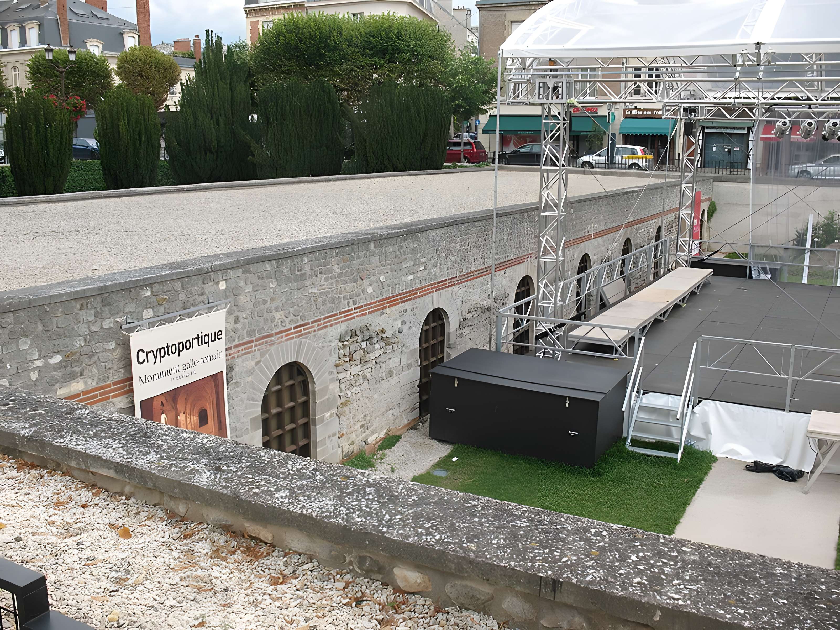 Cryptoportique (Forum romain) de Reims