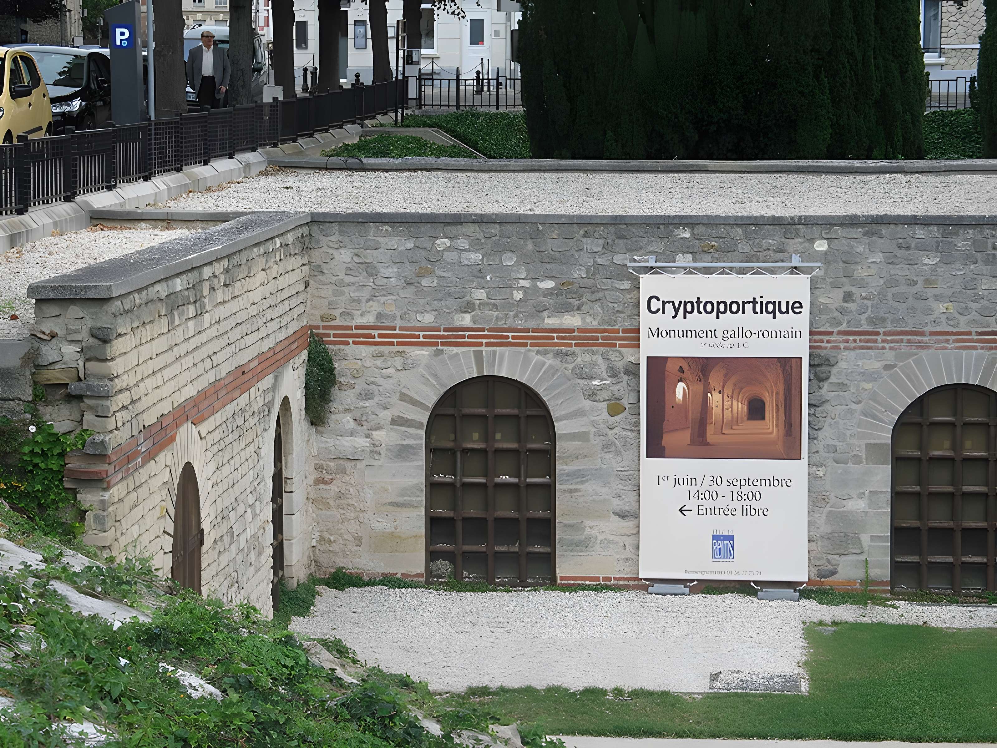 Cryptoportique (Forum romain) de Reims