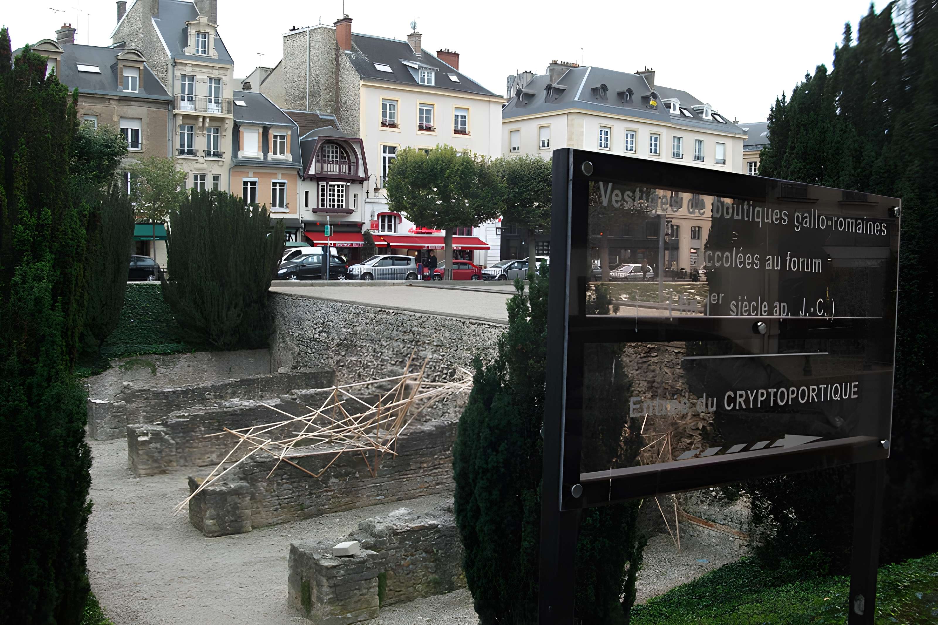 Cryptoportique (Forum romain) de Reims