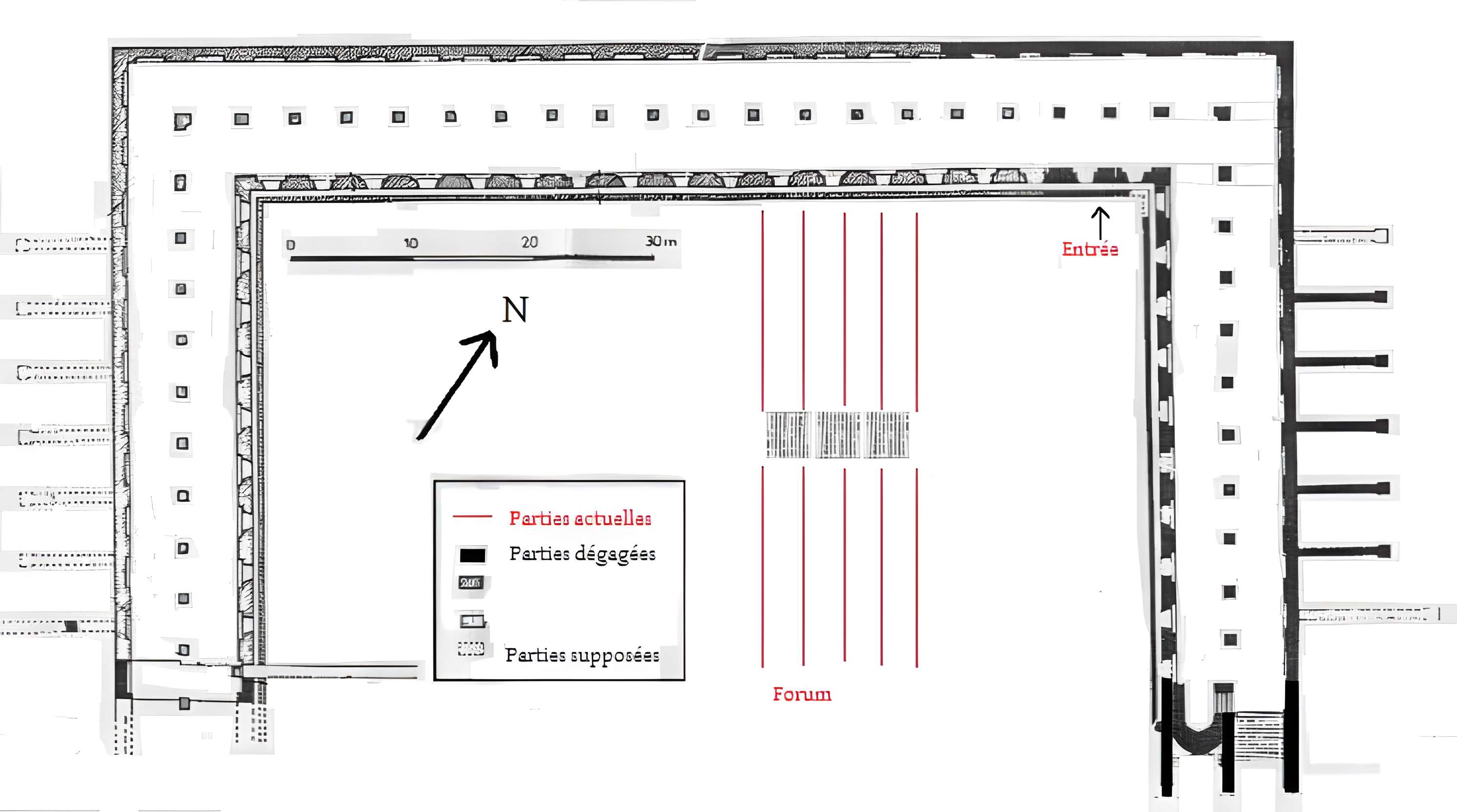 Cryptoportique (Forum romain) de Reims