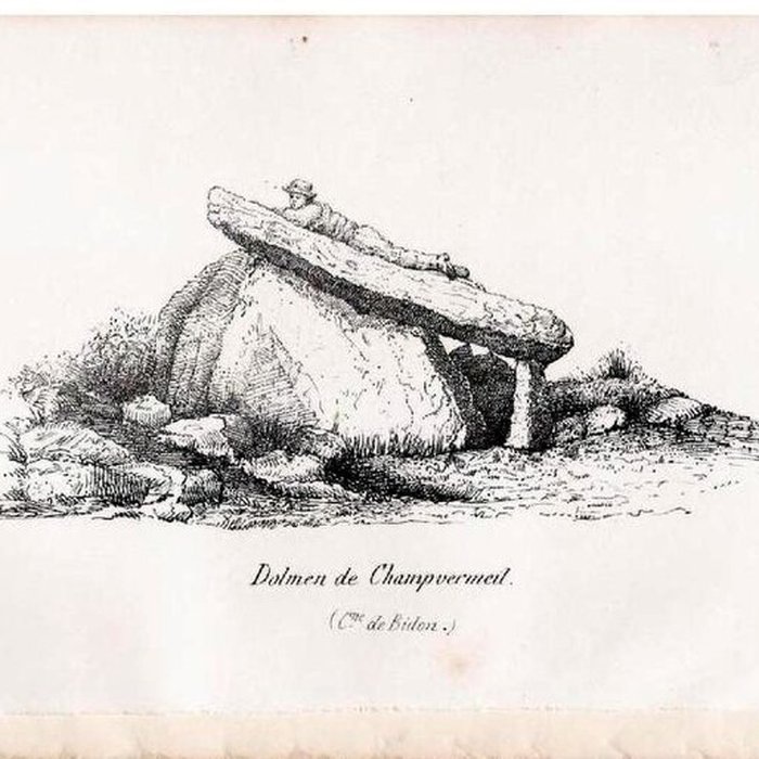 Photo de Dolmen de Champvermeil à Bidon
