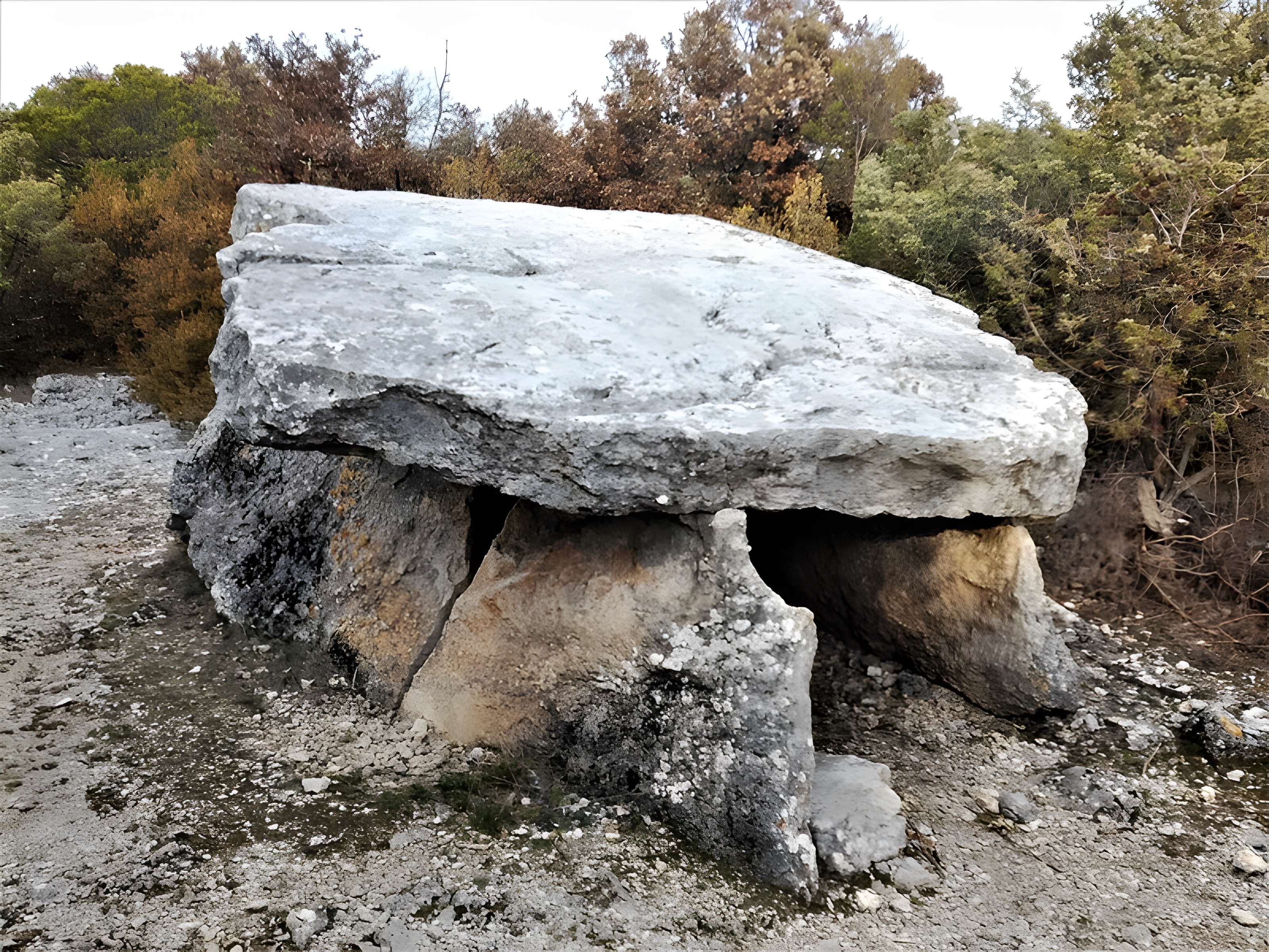 Dolmen de Champvermeil à Bidon