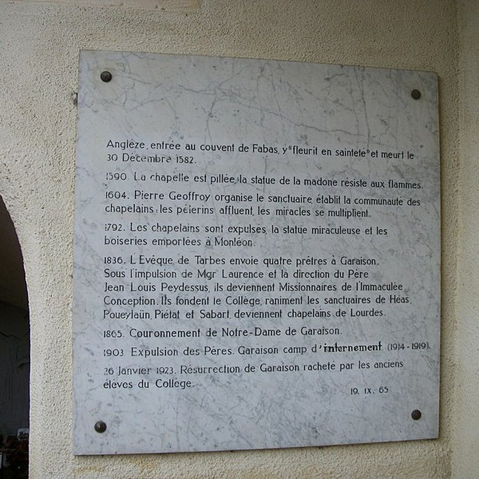 Photo de Chapelle Notre-Dame-de-Garaison de Monléon-Magnoac