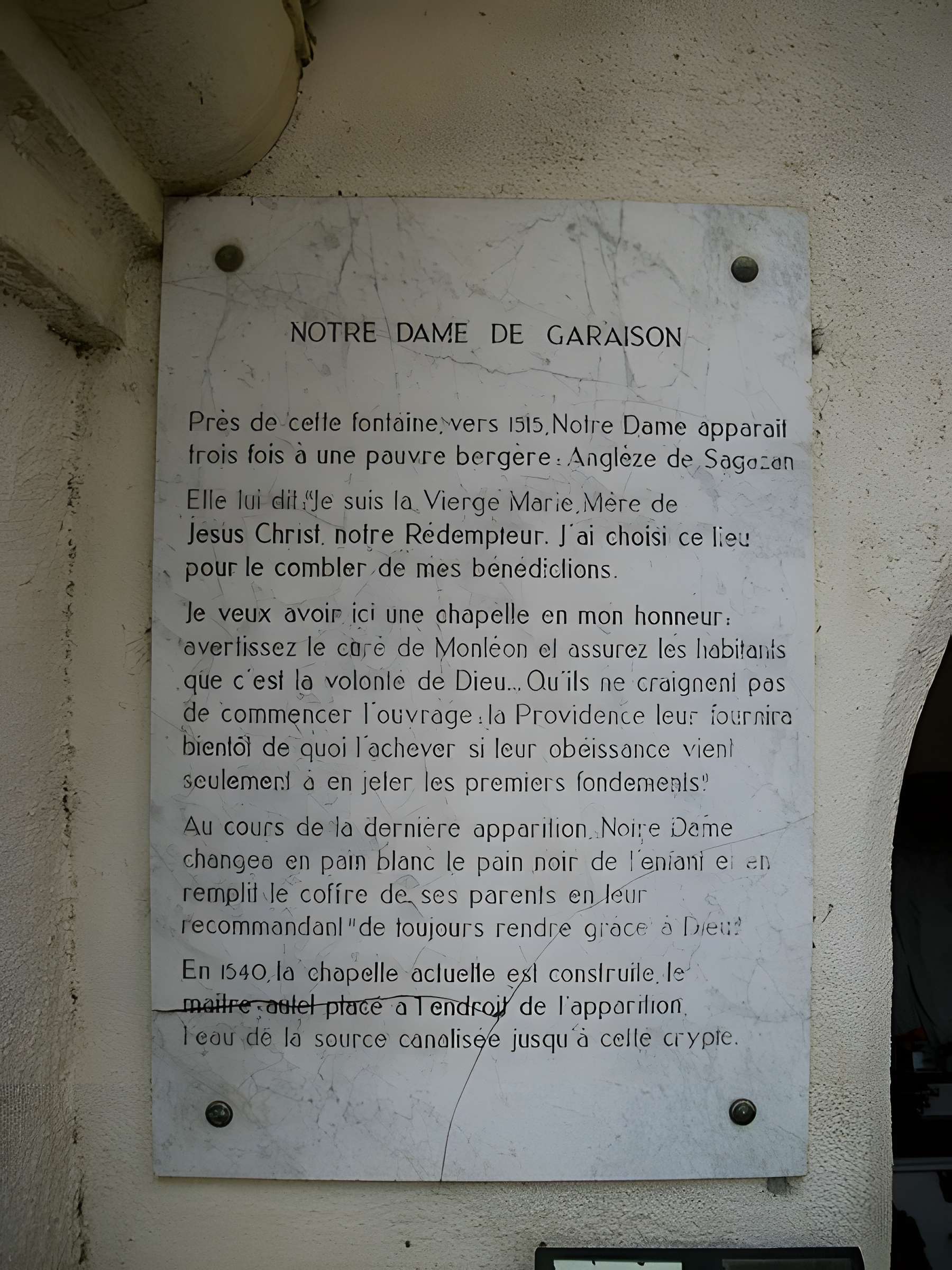 Chapelle Notre-Dame-de-Garaison de Monléon-Magnoac