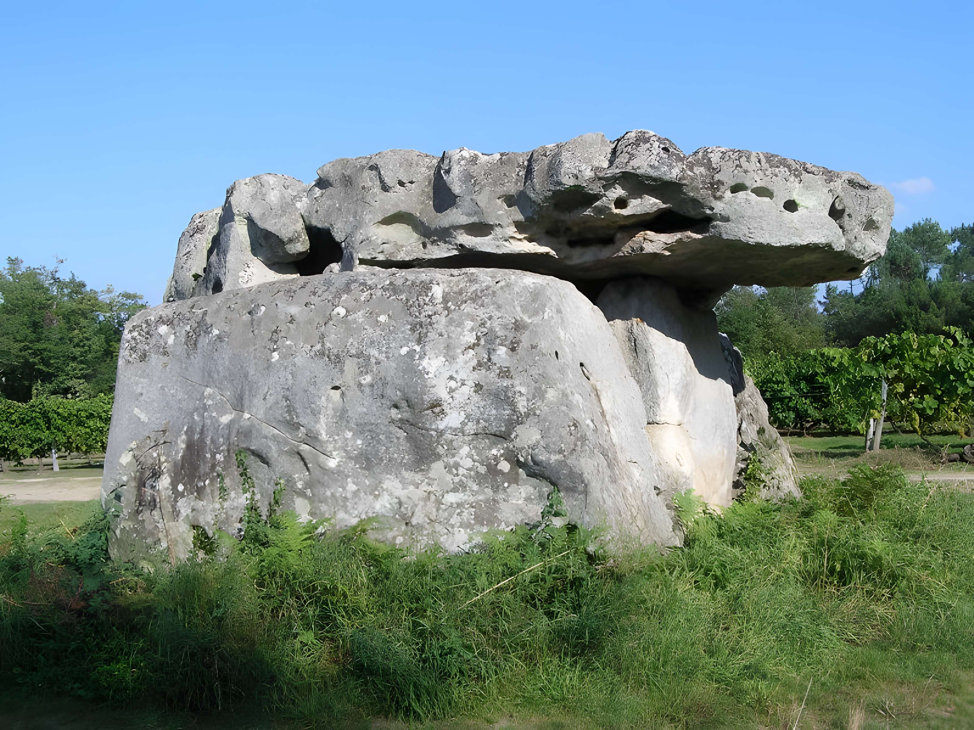 Dolmen de Garde-Épée à Saint-Brice
