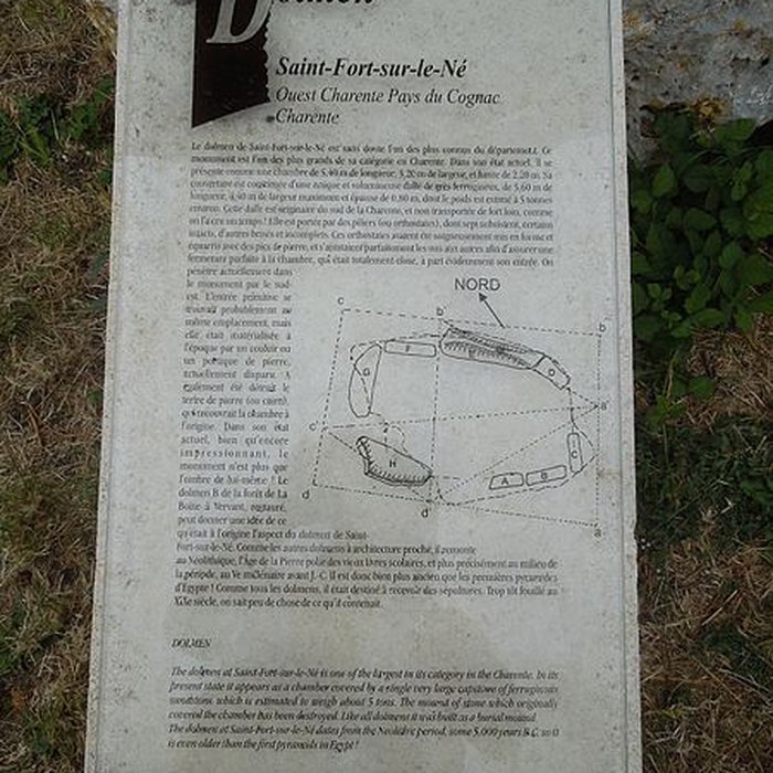Photo de Dolmen de Saint-Fort-sur-le-Né