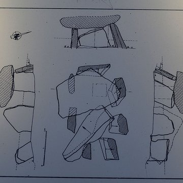 Dolmen des Erves à Sainte-Suzanne