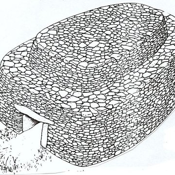 Dolmen des Erves à Sainte-Suzanne