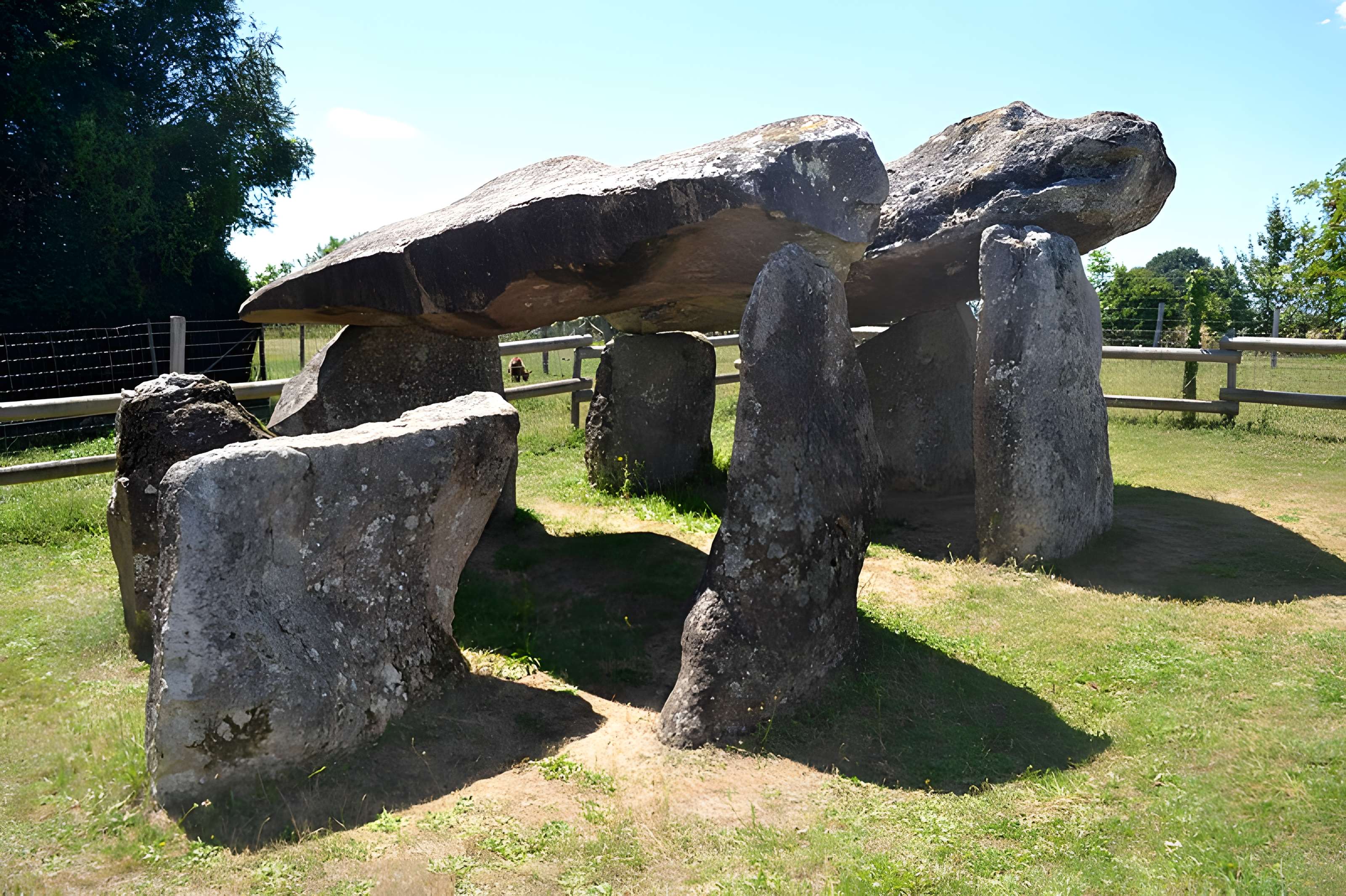 Dolmen des Erves à Sainte-Suzanne