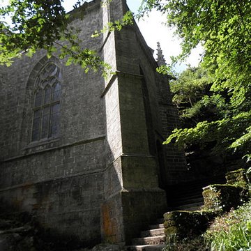 Chapelle Sainte-Barbe et maison du garde
