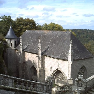 Chapelle Sainte-Barbe et maison du garde