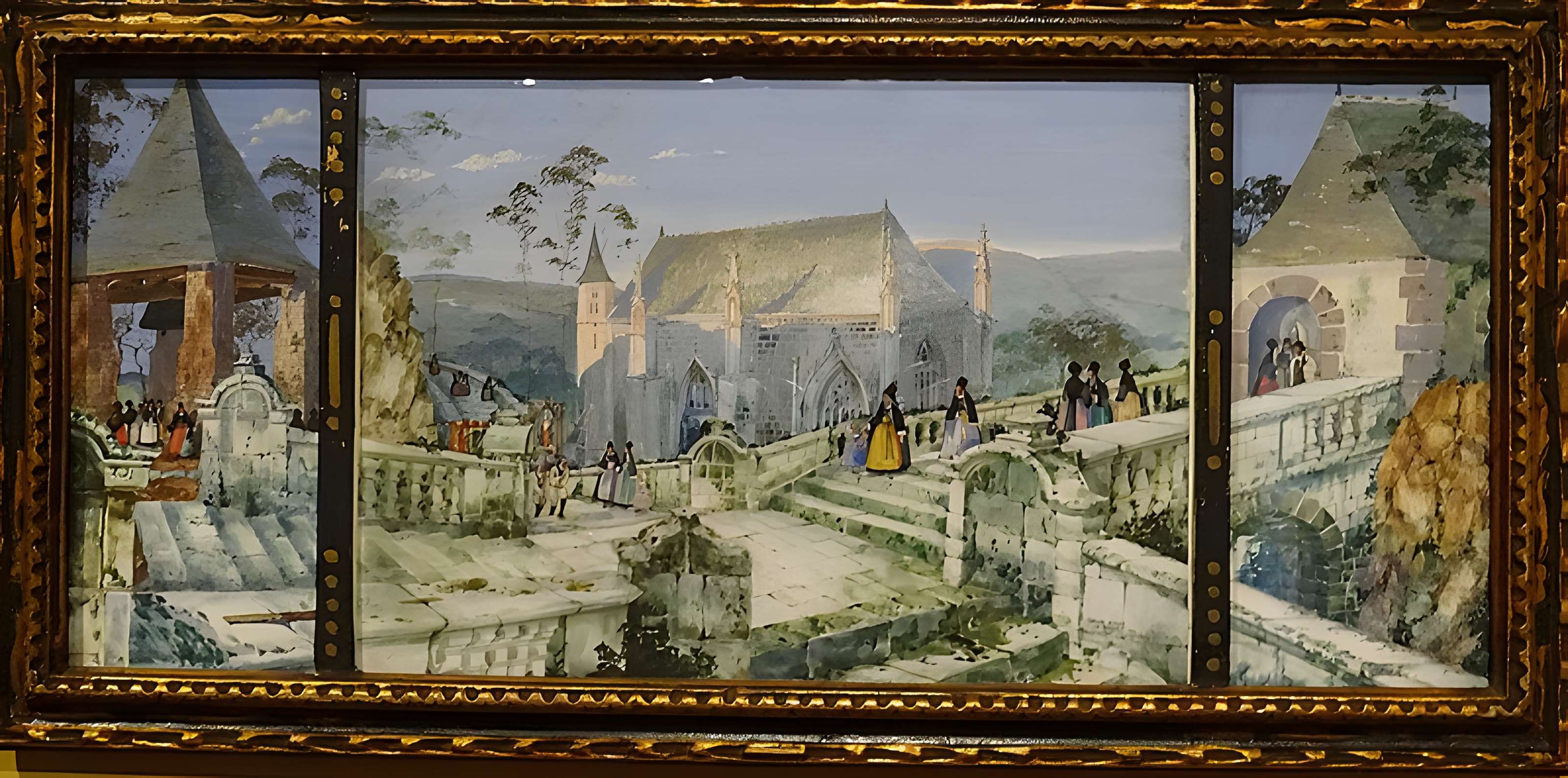 Chapelle Sainte-Barbe et maison du garde