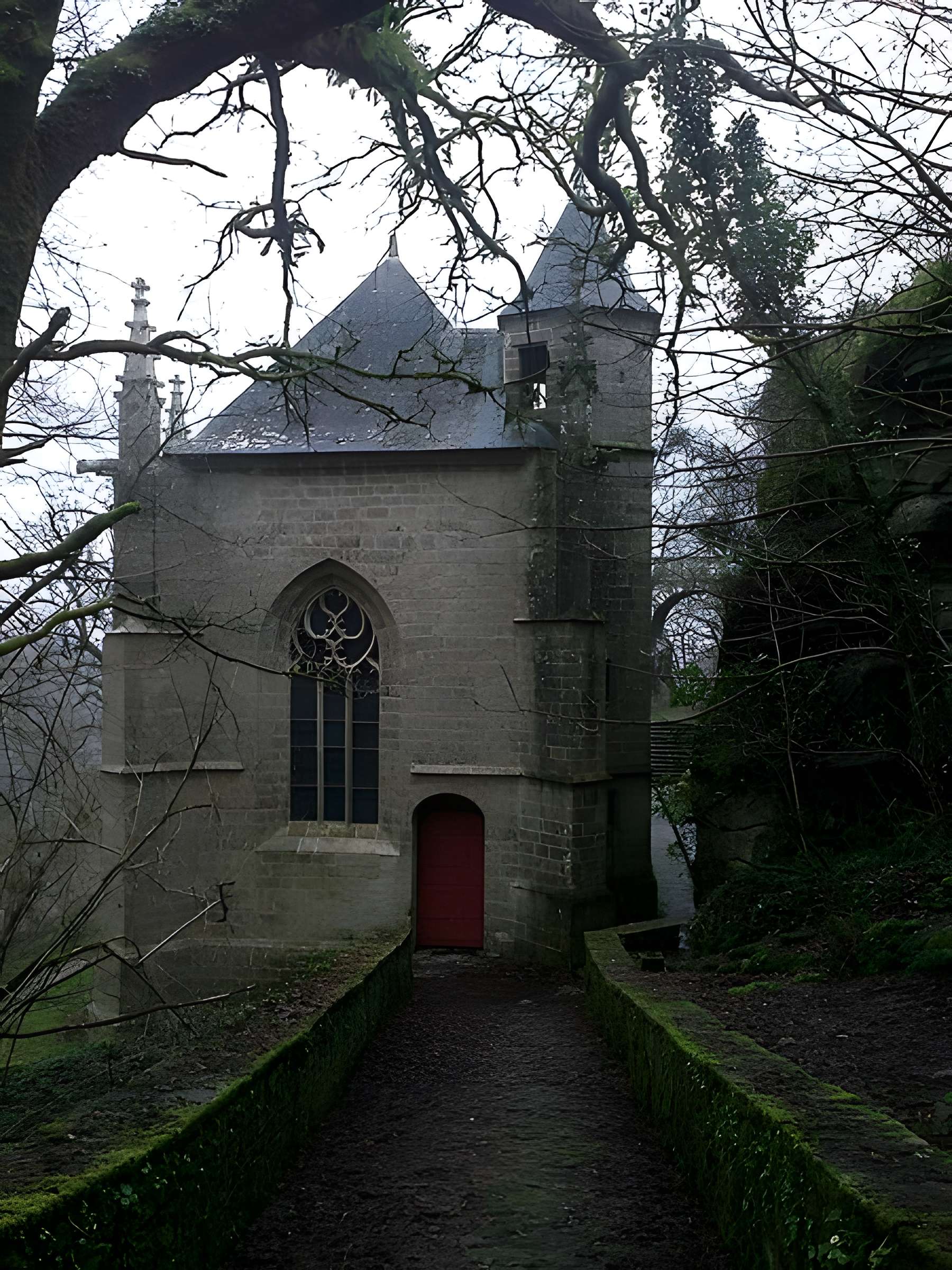 Chapelle Sainte-Barbe et maison du garde