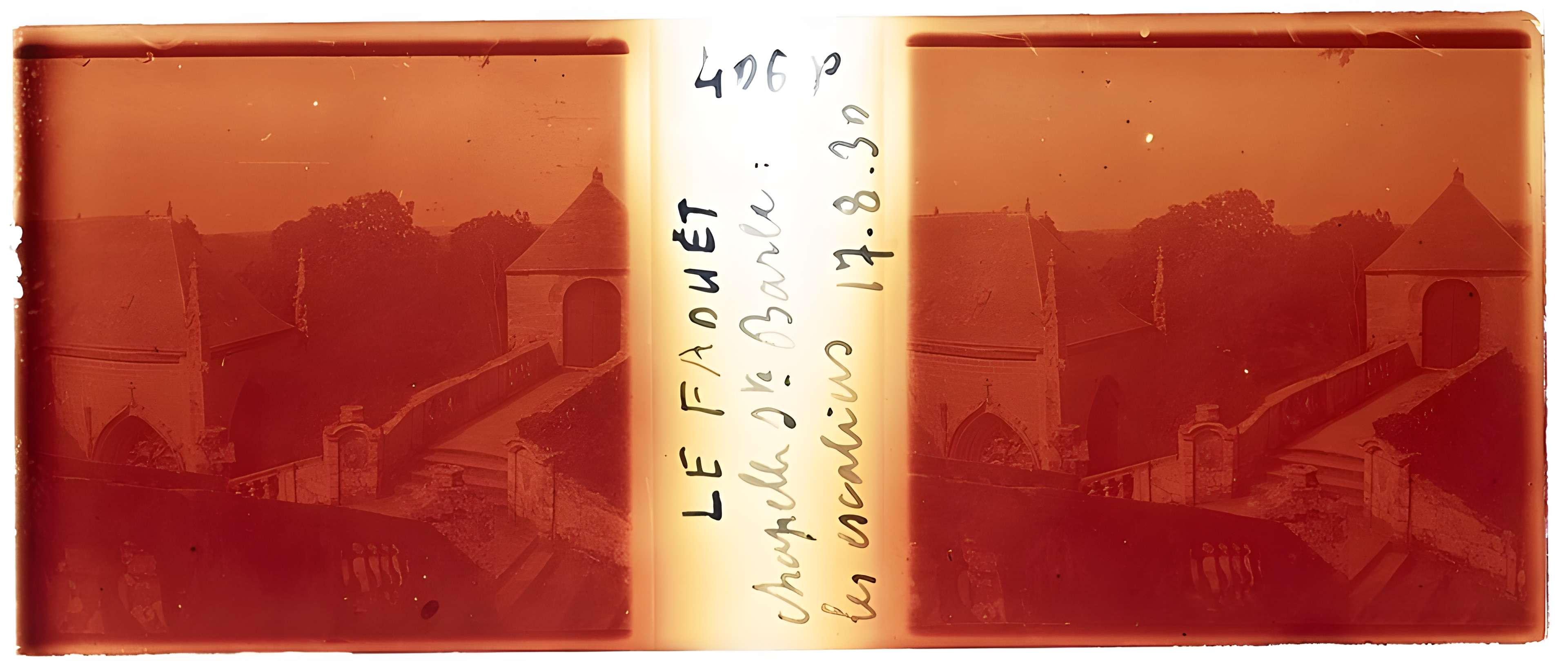 Chapelle Sainte-Barbe et maison du garde