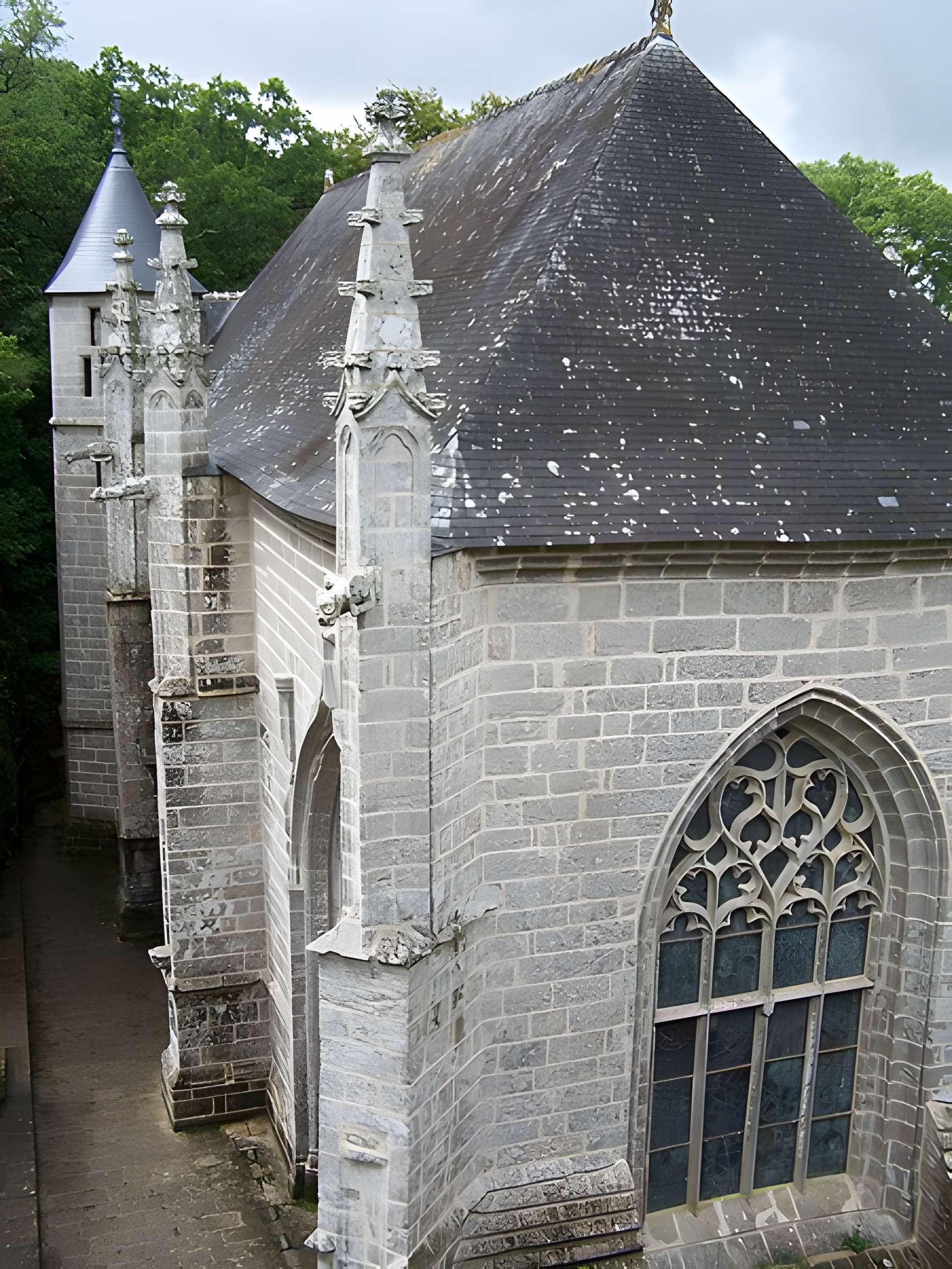 Chapelle Sainte-Barbe et maison du garde