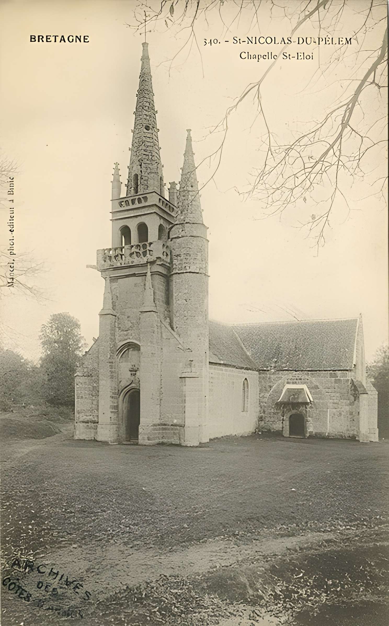 Chapelle Saint-Éloi de Saint-Nicolas-du-Pélem